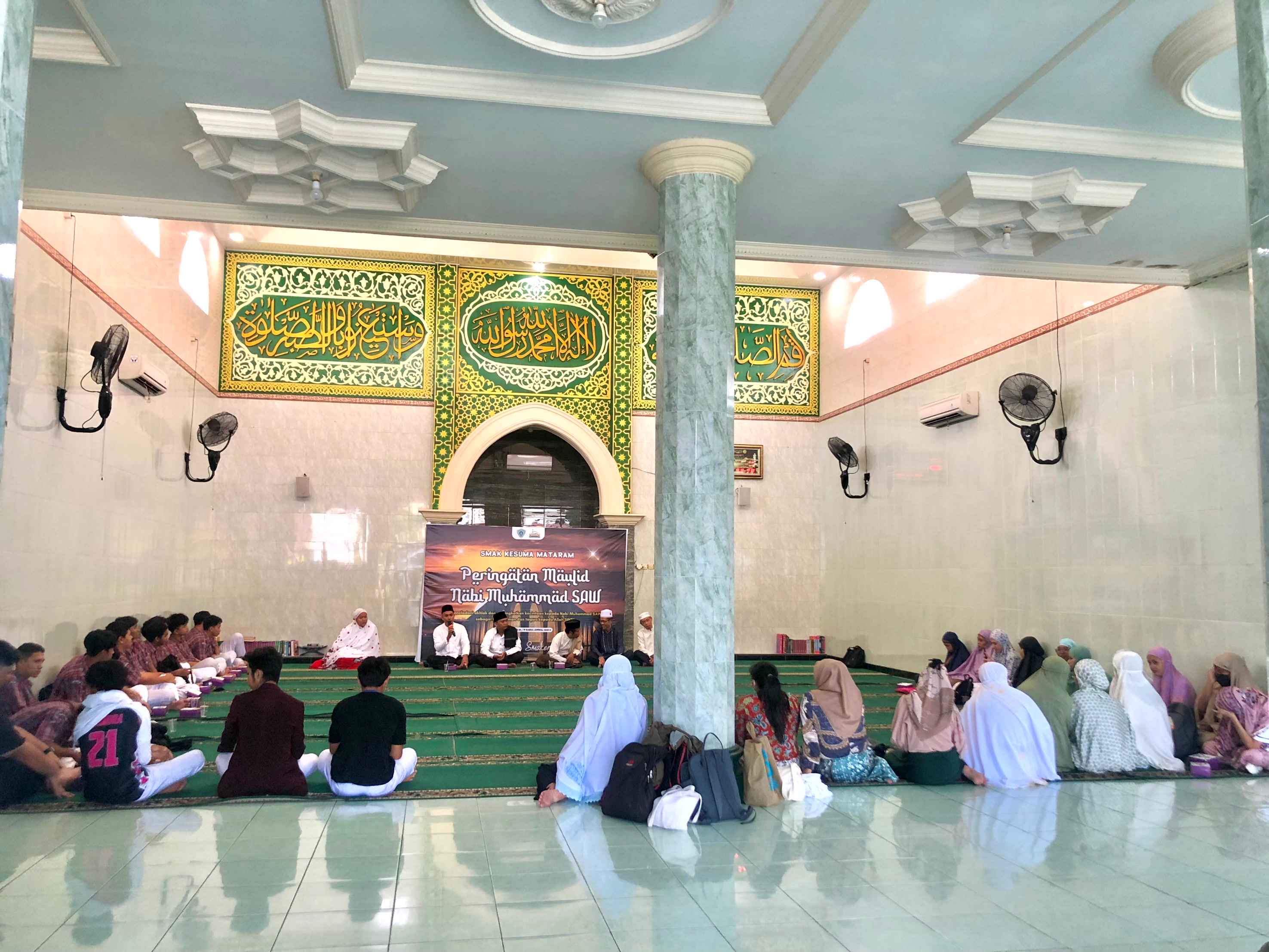 SMAK Kesuma Mataram Ikut Merayakan Maulid Nabi Muhammad SAW 2023