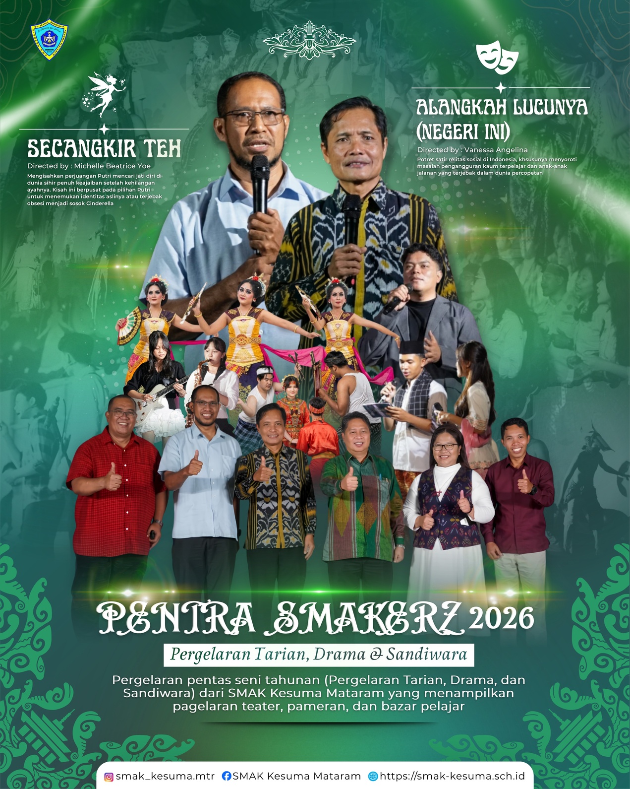 PENTRA 2026: Wadah Kreativitas dan Pelestarian Budaya Siswa SMAK Kesuma Mataram